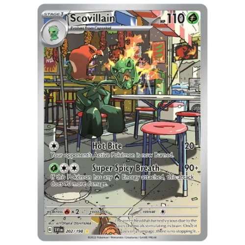 Scovillain - 202/198 - Scarlet & Violet Base Set